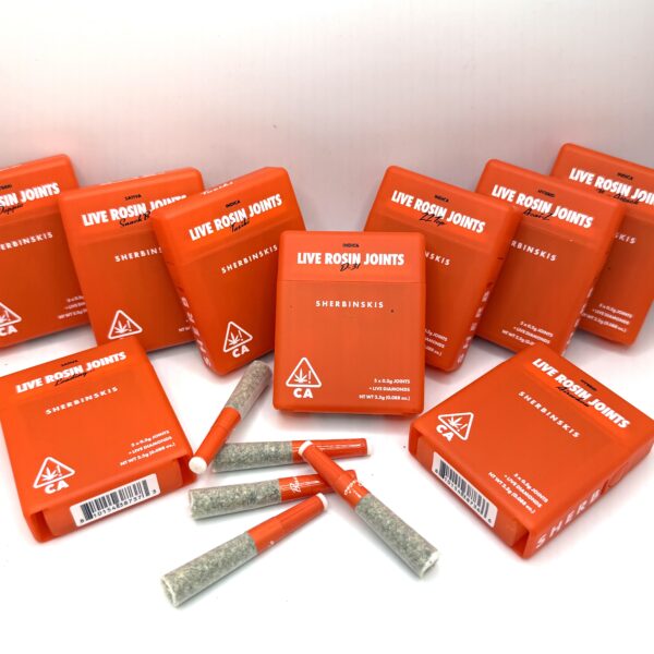 Sherbinskis Live Rosin 5pk Pre-Roll